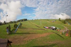 Tylicz Master Ski Widok na dolne partie ośrodka