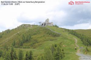 Bad Kleinkirchheim Bad Kleinkirchheim widok na Kaiserburg
