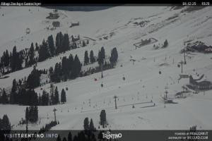 Kamera: Val di Fiemme - Cavalese - Predazzo - Obereggen SkiCenterLatemar - Zischgalm Val di Fiemme Val di Fiemme - Cavalese - Predazzo - Obereggen SkiCenterLatemar - Zischgalm