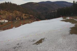 Kamera: Biały Krzyż Widok na stok Szczyrk Biały Krzyż Widok na stok