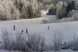 Laskowa-Kamionna Laskowa Ski Widok na stok