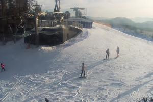 Kamera: Czorsztyn Ski Widok z górnej stacji Kluszkowce Czorsztyn Ski Widok z górnej stacji