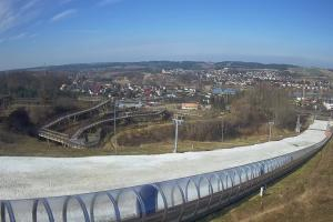 Kurzętnik Kurza Góra Kurza Góra widok na stok