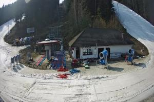 Myślenice Myślenice SN Widok z dolnej stacji