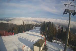 Kamera: Jaworzyna Krynicka Widok ze szczytu Jaworzyny Krynickiej (1114 m n.p.m) Krynica Jaworzyna Krynicka Widok ze szczytu Jaworzyny Krynickiej (1114 m n.p.m)