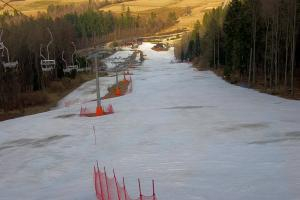 Ustrzyki Dolne Laworta ski Laworta ski - górna stacja