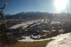 Kamera: Harenda Widok na stok z góry Zakopane Harenda Widok na stok z góry