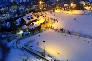 Zakopane Szymoszkowa Widok z karczmy Pająkówka