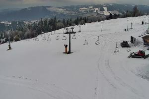Bukowina Tatrzańska Rusiń-ski Widok na stok