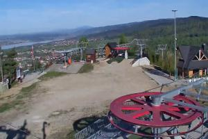 Czorsztyn Kluszkowce Czorsztyn Ski Widok z górnej stacji