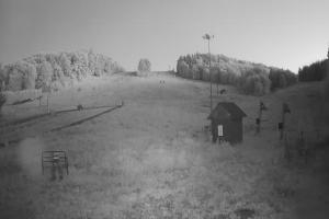Siepraw Siepraw Ski Widok z kamery na stok w Sieprawiu