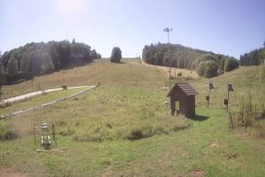 Siepraw Siepraw Ski Widok z kamery na stok w Sieprawiu