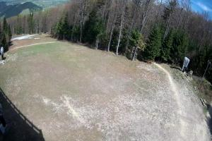 Kasina Wielka Kasina ski Górna stacja kolejki krzesełkowej