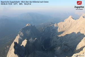 Kamera: Ga-Pa Zugspitze ost Garmisch-Partenkirchen Ga-Pa Zugspitze ost
