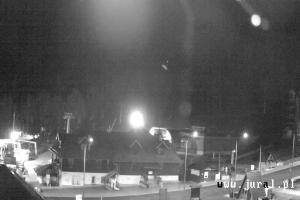 Kamera: Szrenica Ski Arena Widok na dolną stację wyciągu Szklarska Poręba Szrenica Ski Arena Widok na dolną stację wyciągu