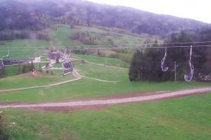 Kluszkowce Czorsztyn Ski Widok z górnej stacji