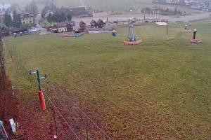 Stężyca Wieżyca Widok na stok