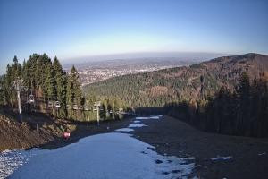 Myślenice Myślenice SN Widok z górnej stacji
