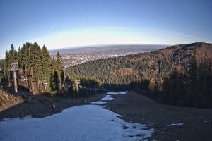 Kamera: Myślenice SN Widok z górnej stacji Myślenice Myślenice SN Widok z górnej stacji