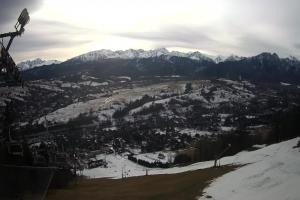 Kamera: Harenda Widok na stok z góry Zakopane Harenda Widok na stok z góry