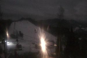 Szczawnica Palenica Widok na stok