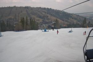 Kamera: Ski Suche Ski Suche - widok z górnej stacji Poronin Ski Suche Ski Suche - widok z górnej stacji