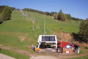 Kamera: Słotwiny Widok na stok Krynica Słotwiny Widok na stok