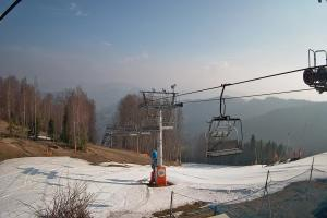 Wisła Soszów WISŁA SOSZÓW - widok na trasę nr 1