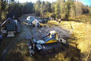 Gorlice-Małastów Magura Małastowska Widok na wyciąg krzesełkowy