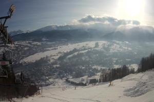 Kamera: Harenda Widok na stok z góry Zakopane Harenda Widok na stok z góry