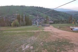 Poronin Ski Suche Ski Suche - widok z górnej stacji