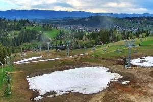 Bukowina Tatrzańska Rusiń-ski Widok na stok