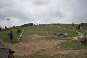 Tylicz Master Ski Widok na dolne partie ośrodka