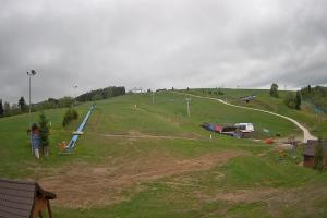 Tylicz Master Ski Widok na dolne partie ośrodka