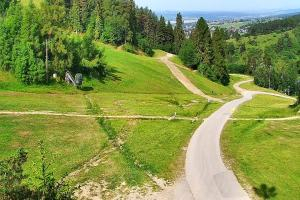 Czorsztyn Kluszkowce Czorsztyn Ski Widok z górnej stacji