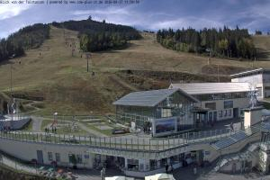 Grosser Arber Grosser Arber Blick Talstation Arber