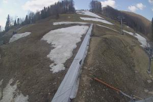 Brenna Ski Dolina Brenna Kamera 1 widok z dolnej stacji