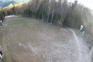 Kasina Wielka Kasina ski Górna stacja kolejki krzesełkowej