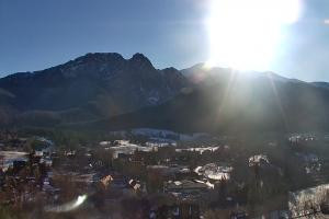 Kamera: Szymoszkowa Widok z karczmy Pająkówka Zakopane Szymoszkowa Widok z karczmy Pająkówka