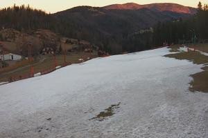 Kamera: Biały Krzyż Widok na stok Szczyrk Biały Krzyż Widok na stok