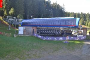 Bílá SKI Vítkovice-Bílá Spodní stanice lanové dráhy