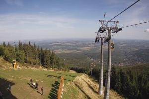 Świeradów Zdrój Ski&Sun Widok na wyciąg