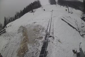 Brenna Ski Dolina Brenna Kamera 1 widok z dolnej stacji