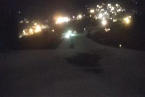 Wisła Cieńków Widok na stok