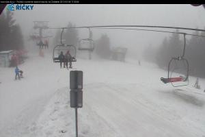 Říčky v Orlických horách Ski centrum Říčky v Orlických horách Horní stanice lanovky