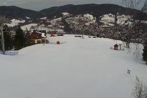 Kamera: Master Ski Widok na ośrodek Tylicz Master Ski Widok na ośrodek