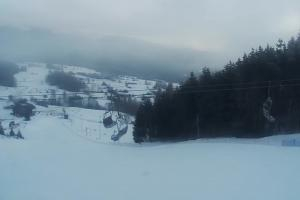 Kluszkowce Czorsztyn Ski Widok z górnej stacji