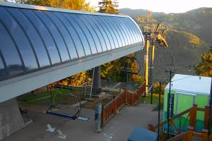 Szczawnica Palenica Widok na stok