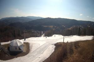 Wisła STOK – Stacja Narciarska Widok z górnej stacji