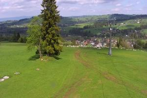 Kamera: Witów Ski Widok z dołu Zakopane Witów Ski Widok z dołu